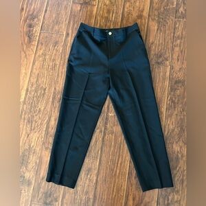 Club Monaco Black Dress Pants Tailored Slim Fit